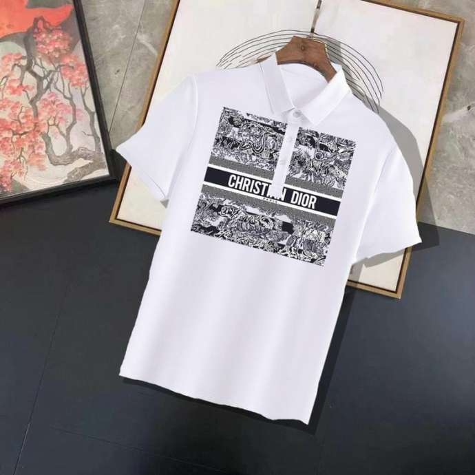 Dior Polo Shirt Short _SKUDiorM-4XL11Ln2020069